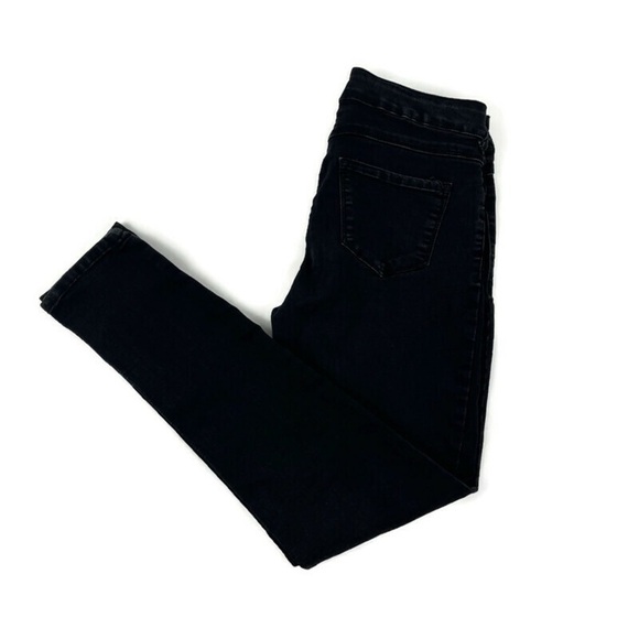 4 What Its Worth Womens Jeggings Jeans Black 4 - Picture 1 of 9
